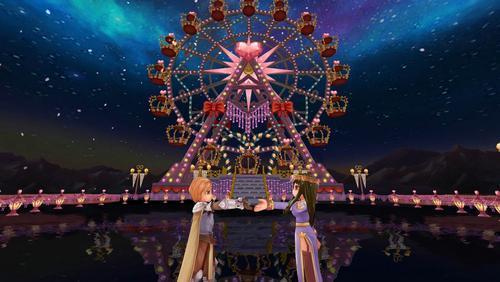 五彩泡沫